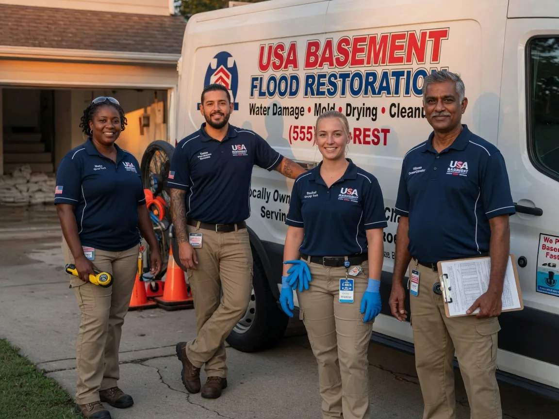 Basement Flood Cleanup company in Buda, IL